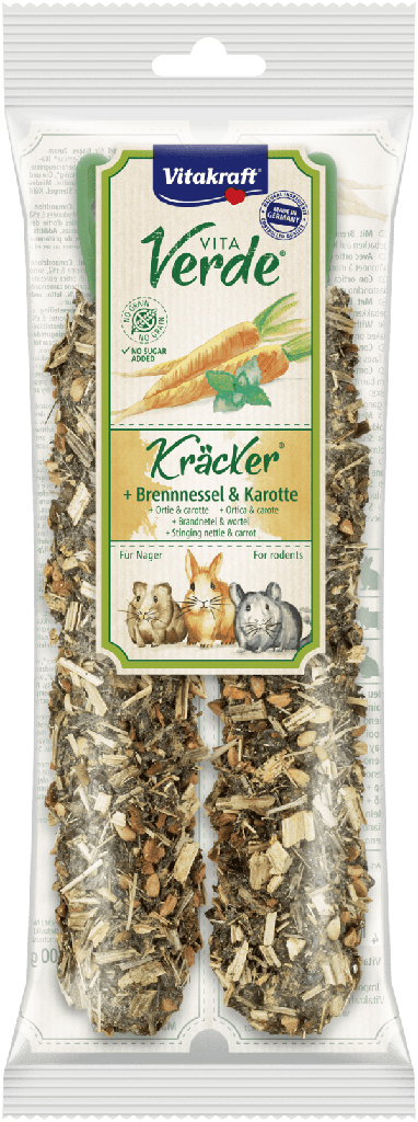 Vitakraft VitaVerde Kräcker brandnetel/wortel