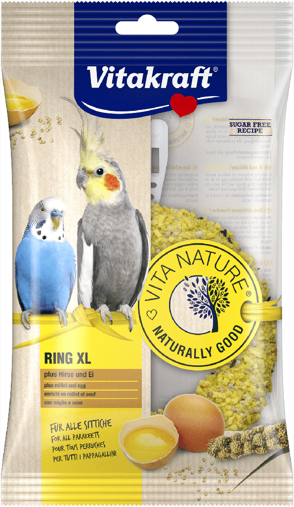 ! Vitakraft Nature Ring XL, 70g, parkiet