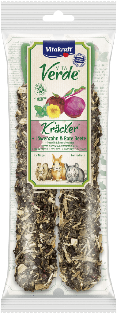 Vitakraft VitaVerde Kräcker Paardebloem/Rode biet