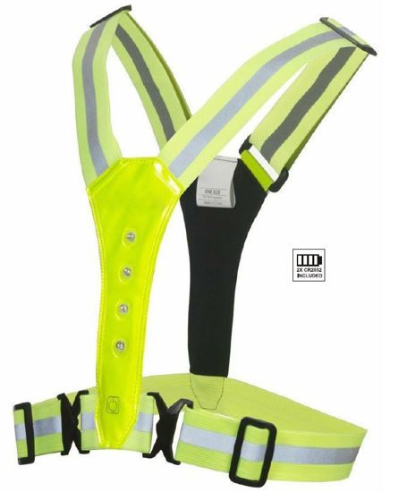 # Veiligheidsvest signalisatievest Led voor en achter