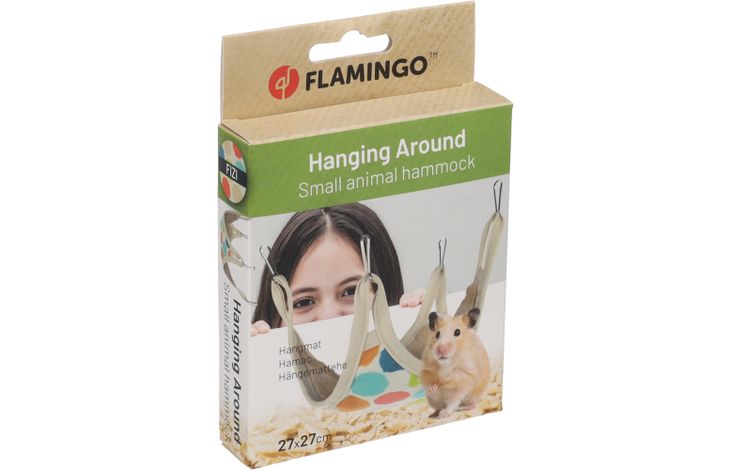 HANGMAT FIZI MEERKLEURIG 27x27x0,5CM
