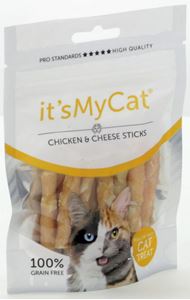 its My Cat Treat Chicken & Cheese Stick 50gr
