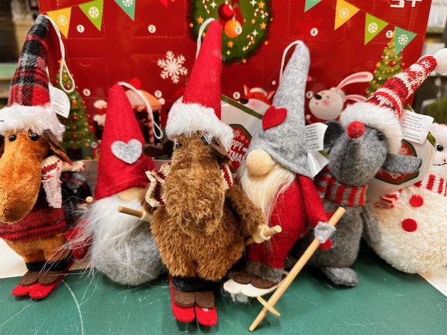 * Kerst Happy Christmas Ho Ho Ho animals 16-21cm
