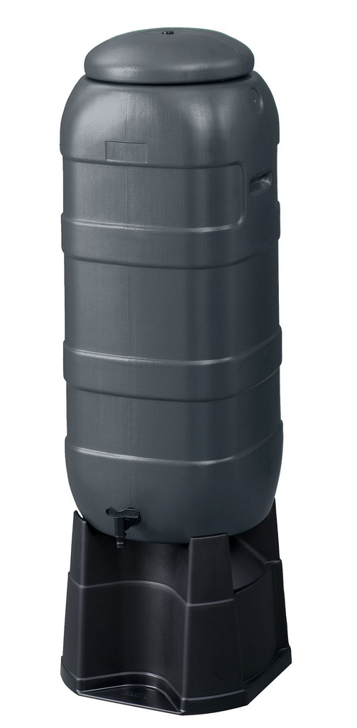 Regenton BeGreen compl, 100-liter *ANTRACIET +gratis voet