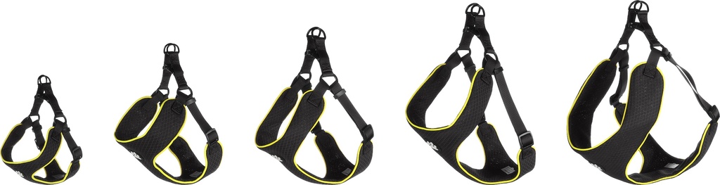 HARNAS STEP&GO TASHA ZWART XS 45-50 CM
