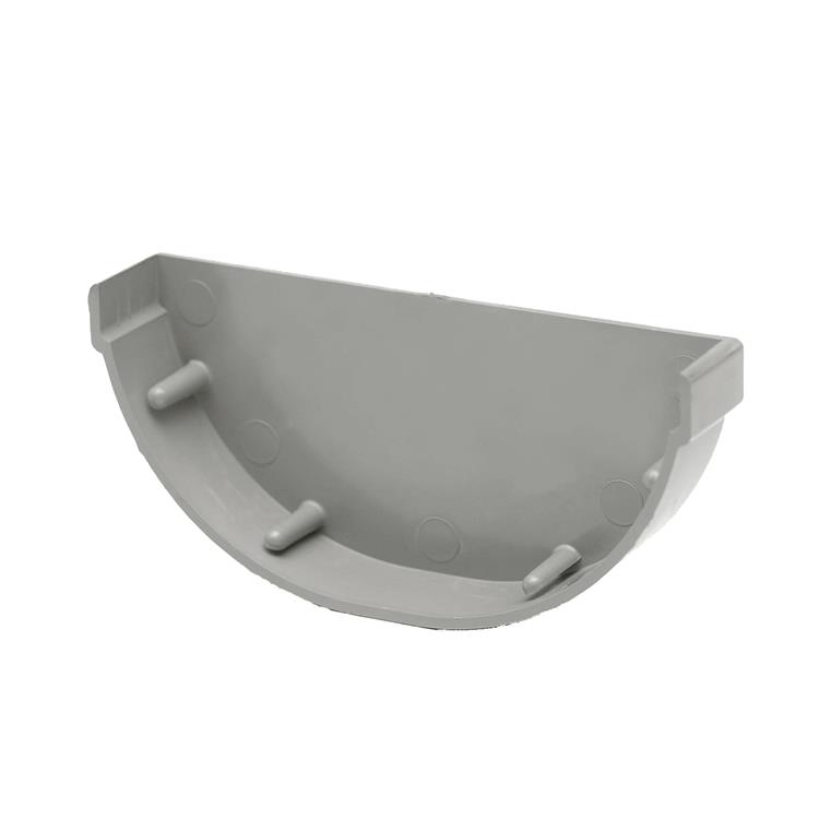 MASTGOOTEINDSTUK 100MM GRIJS