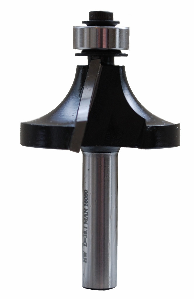HM Kwartrondfrees 6mm
