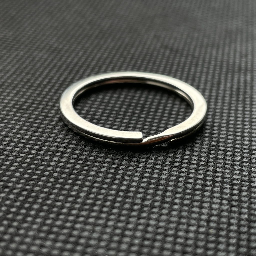 Splitring rond voor penning