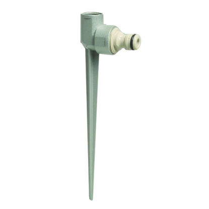 Aluminium grondpen 1\2 bin.dr.