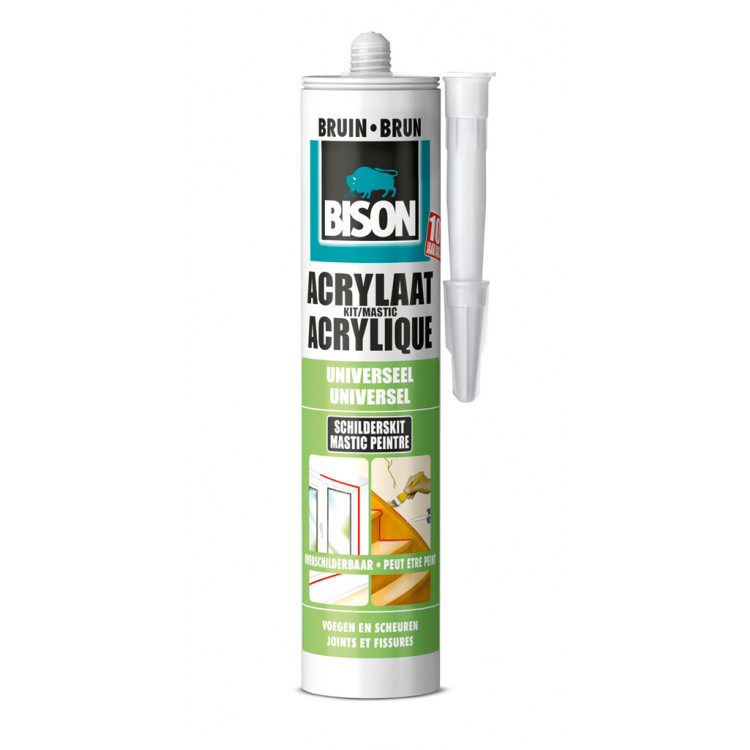 BISON ACRYLAATKIT BRUIN 0,31L