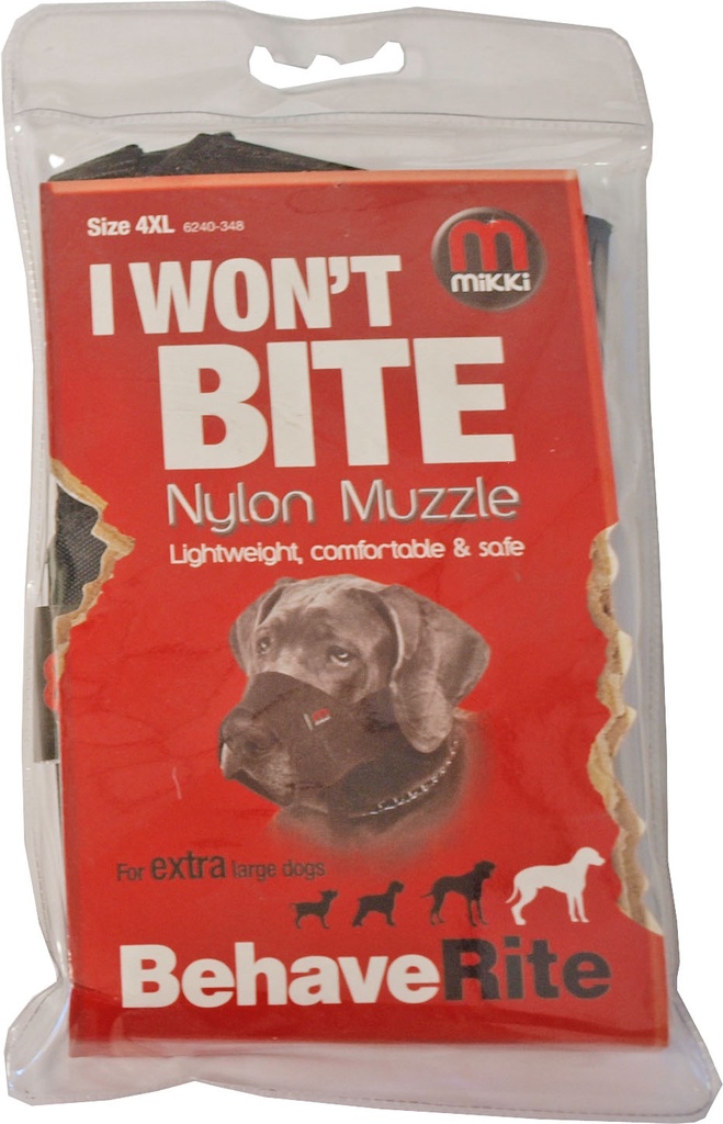 Mikki Muzzle Muilband Nr 4XL