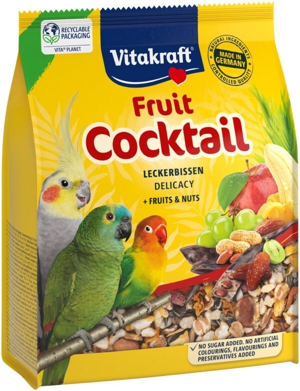 Vitakraft Cocktail Frutti grote parkiet / agapornide, 250 gr