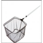 Vijvernet V/grof wit aluminium 150cm