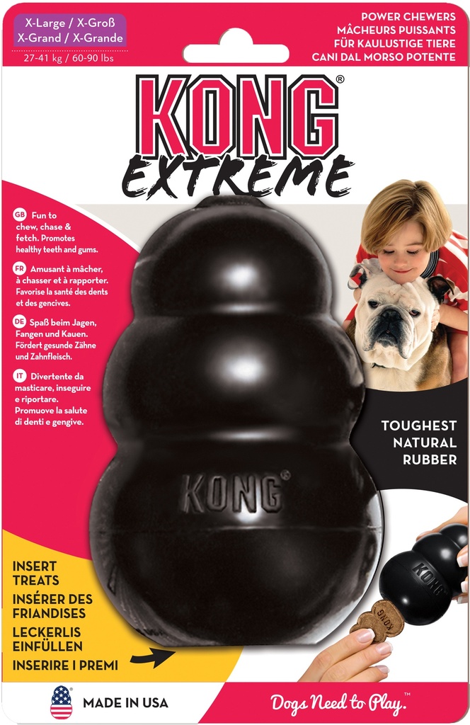 Kong Zwart Extra Large