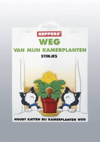 REPPERS STOKJES KAMER 6 ST