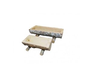 Voeder en Bad trog 40*12*17 berken