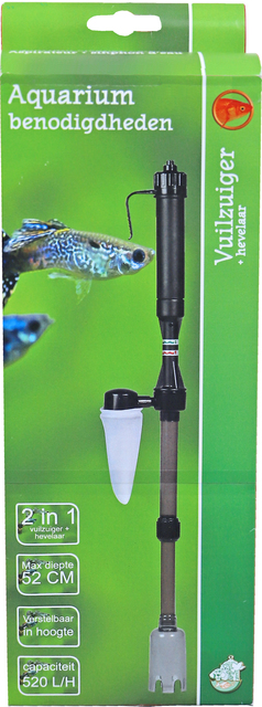 Batterijstofzuiger/hevelaar Aquarium