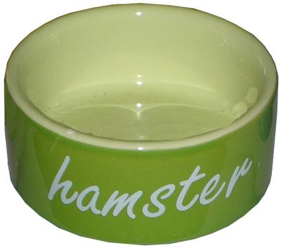 Hamster Eetbak Steen Groen 6cm