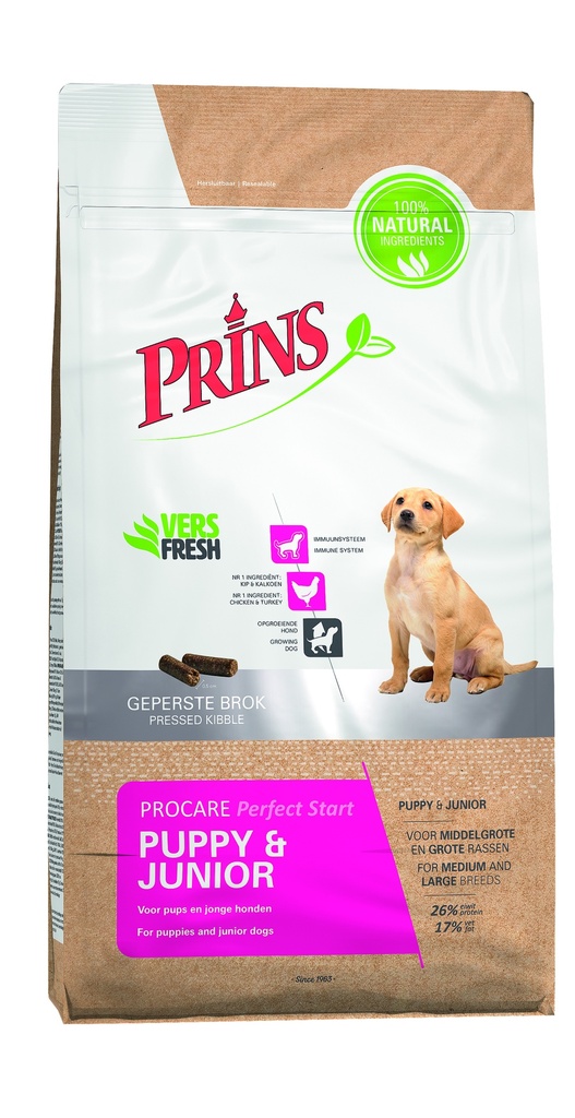 Prins ProCare Puppy & Junior 7,5 kg