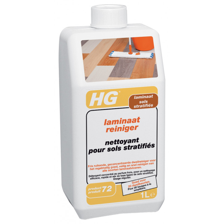 HG LAMINAAT REINIGER STREEPLOOS 1L