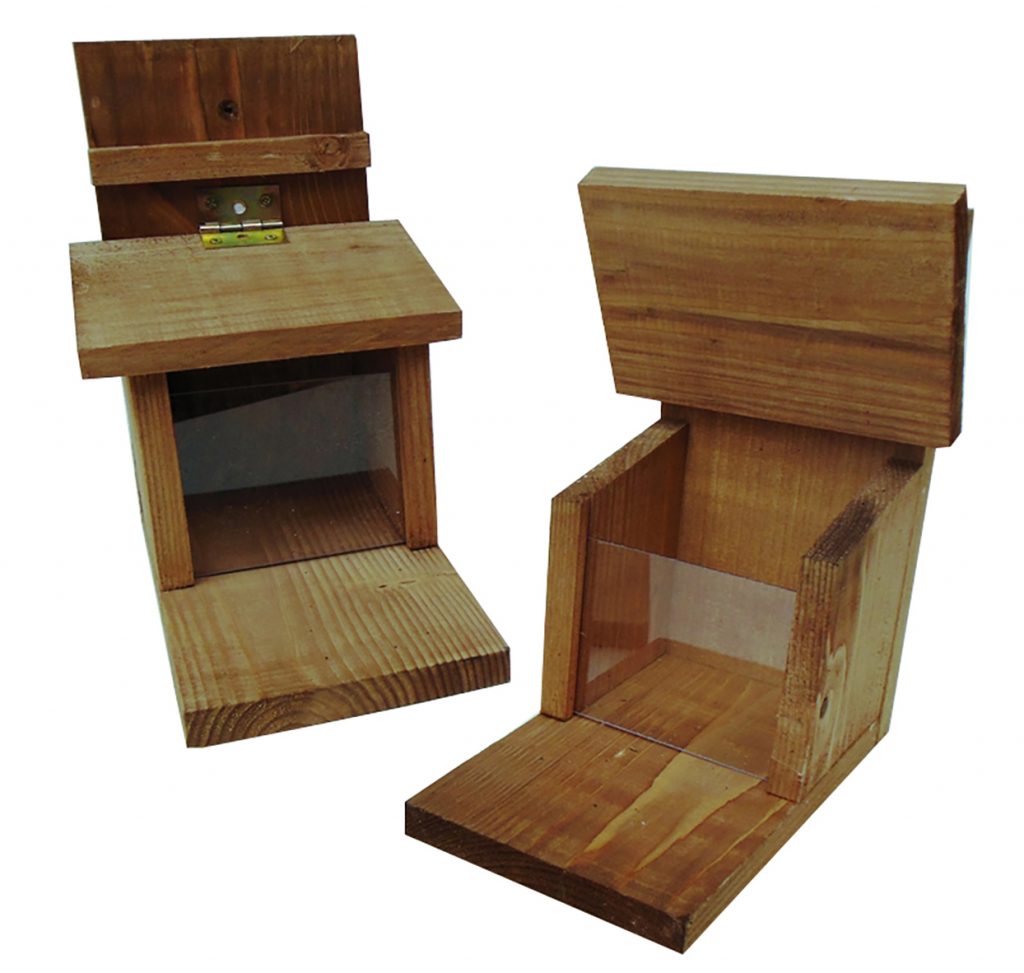 # Eekhoorn voerhuis 21x13x25 cm