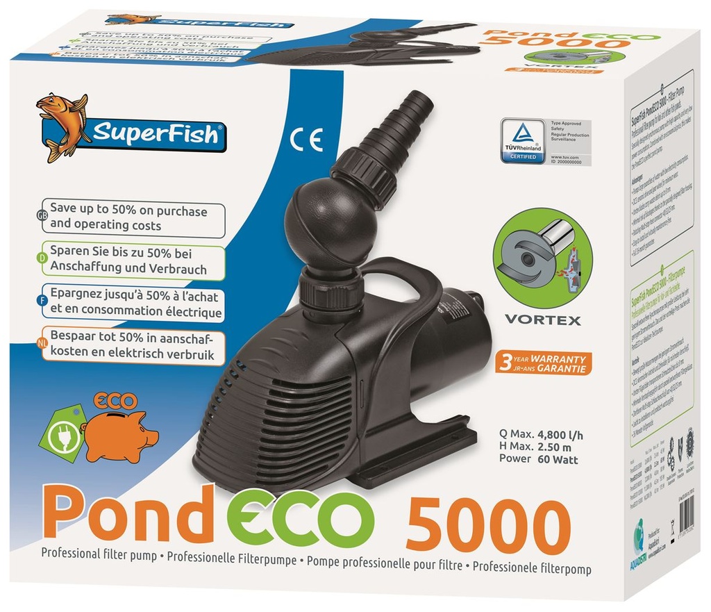 SUPERFISH POND ECO FLOW 5000