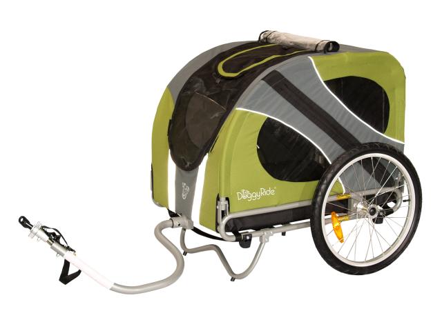DOGGY RIDE FIETSKAR NOVEL GROEN