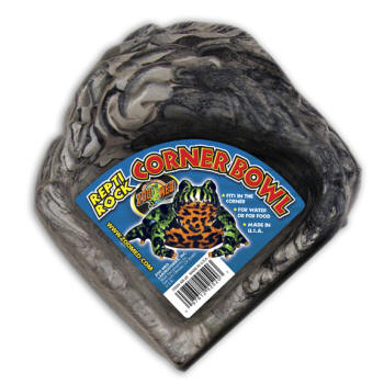 Repti Rock Corner Water Dish SM