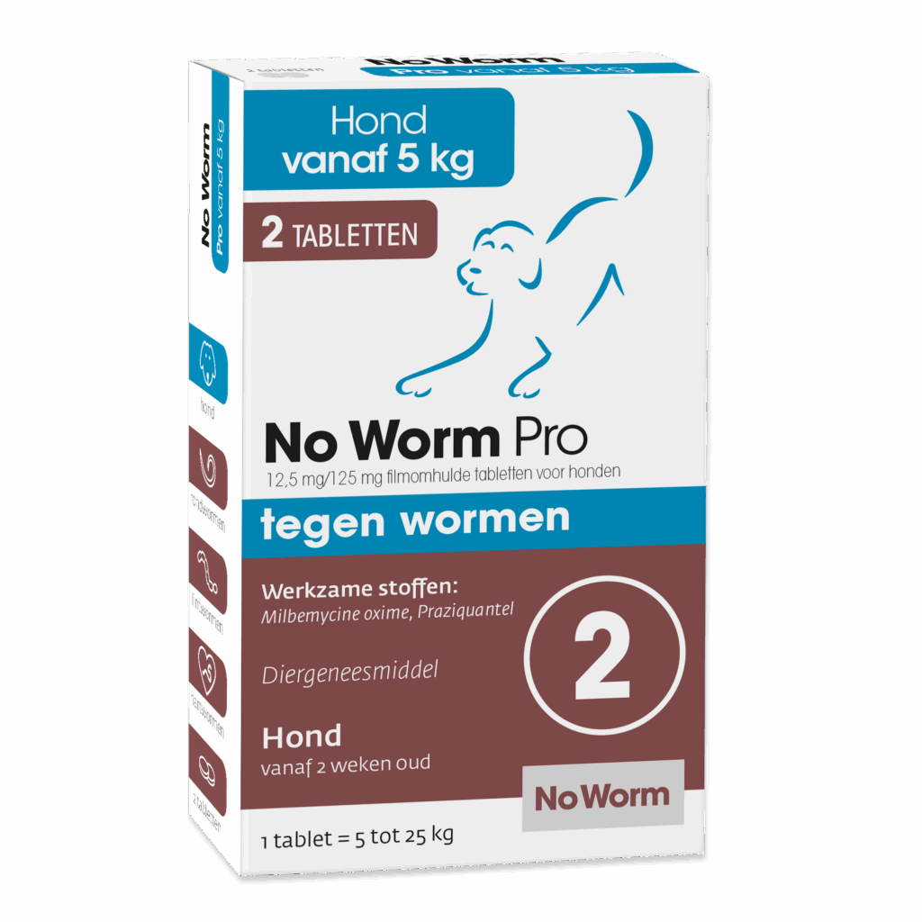 Exil No Worm Pro Hond vanaf 5 kg 2st