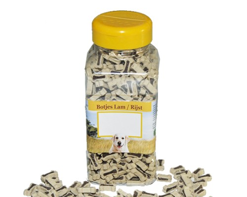 Botjes lam/rijst 250 gram/pot