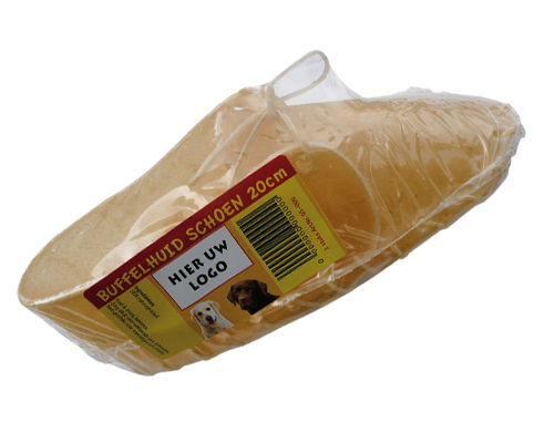 Runderhuid schoen 20 cm 2 st