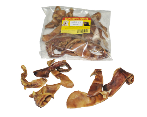Varkensoor stukjes, à 250gr./zakj