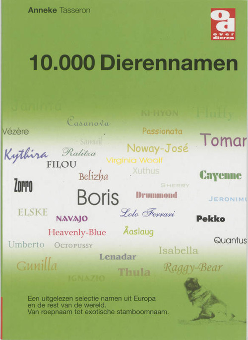 10.000 Dierennamen