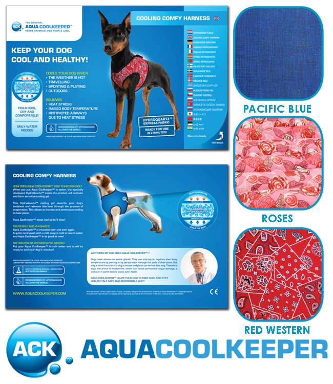 Aqua coolkeeper Comfy Harnas XXS Gr