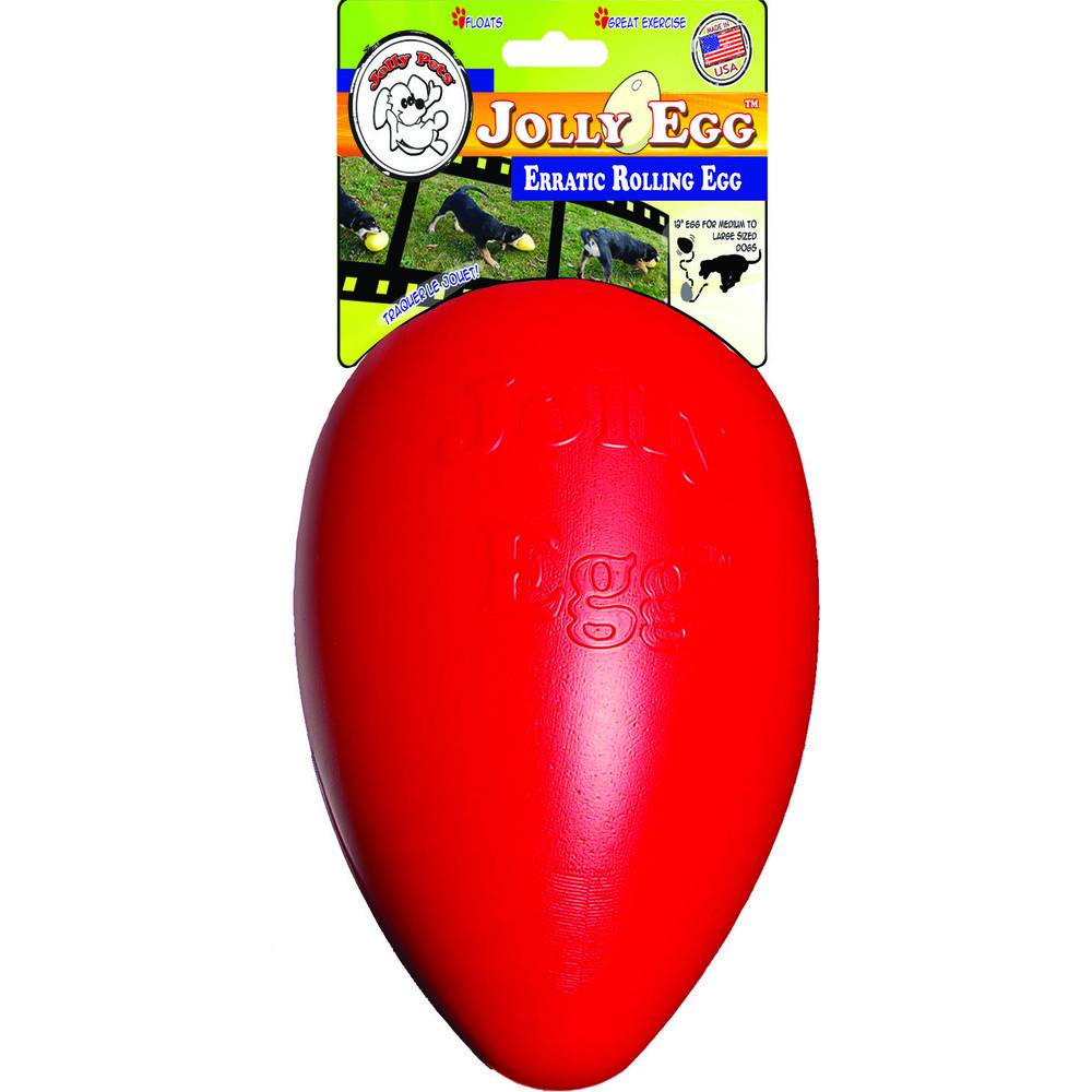 Jolly Egg 30cm rood