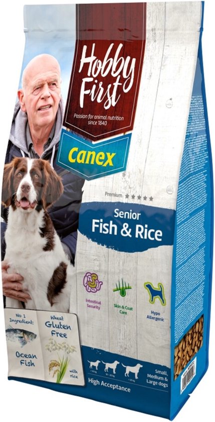 Canex Hobbyfirst Senior Fish & Rice 3 kg