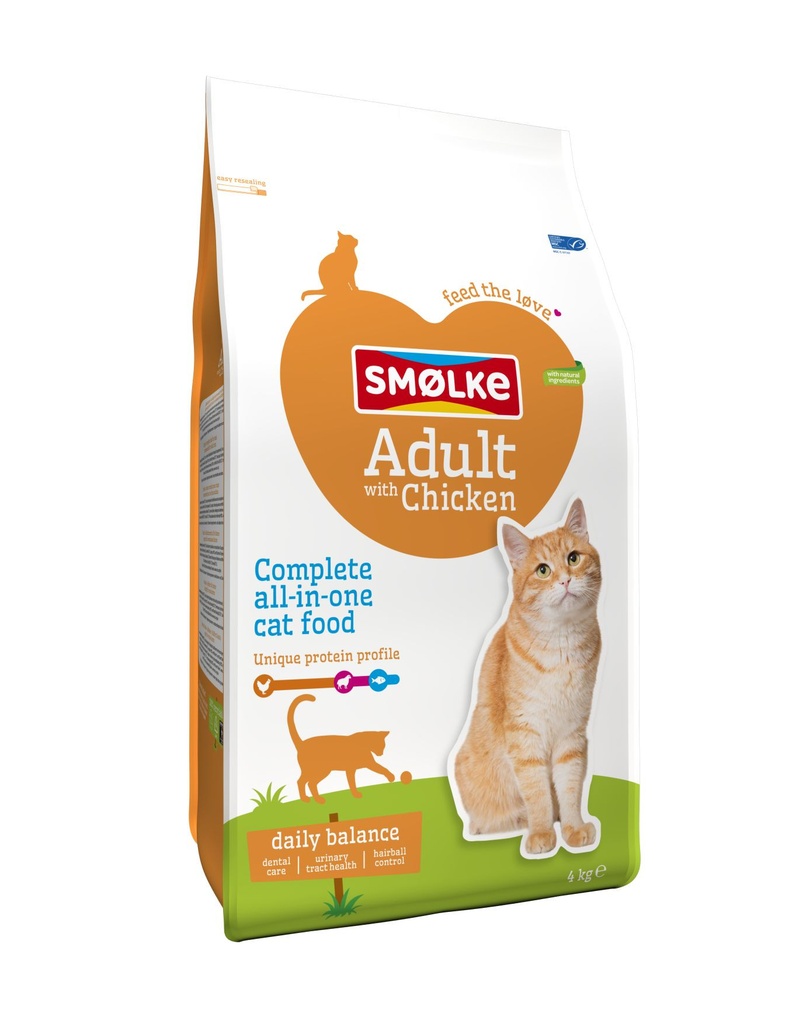 Smolke Cat Adult Chicken 4 kg