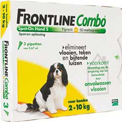 Frontline Combo Hond S 3 pip 2-10kg