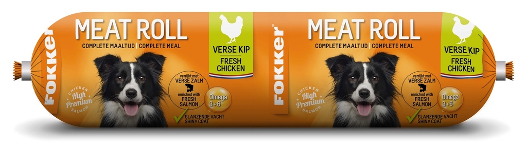 Fokker Vleesworst Kip & Zalm 800gr