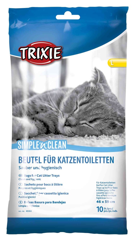Simple'n'Clean kattenbakzakken, L, 10 st.