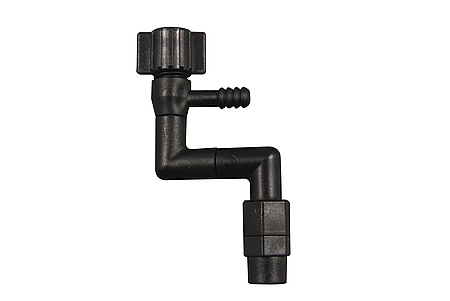 Spray nozzle met koppelstuk
