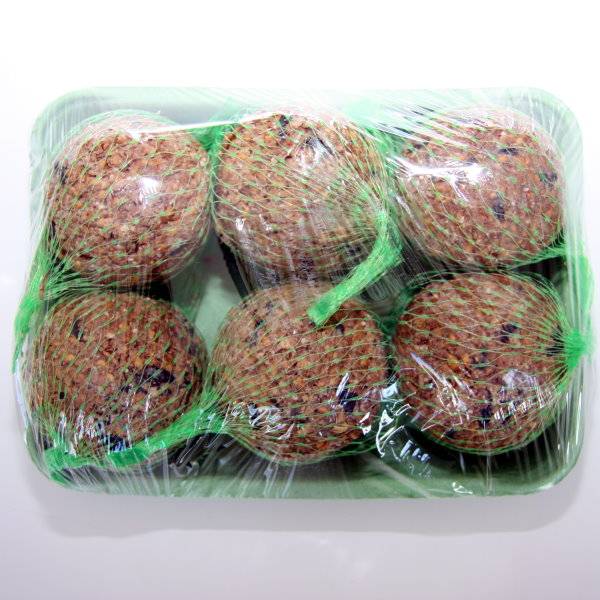 # *  Mezenbollen 6 stuks.
