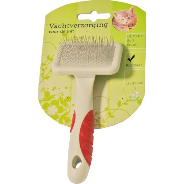 Kattenborstel Slicker Soft Small