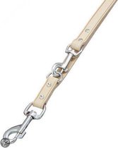 Leren dresseerlijn 12mm 240cm L-bru