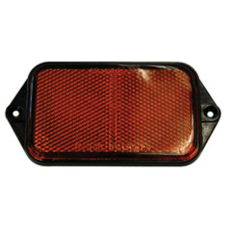 Reflectoren Oranje 95x50 mm. 2 st.