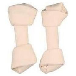 Buffelhuid Knoop (Wit) 18cm - 3-Pack