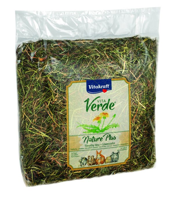 Vitakraft Vita Verde hooi paardenbloem knaagdier en konijn, 500 gr