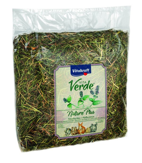Vitakraft Vita Verde hooi pepermunt knaagdier en konijn, 500 gr
