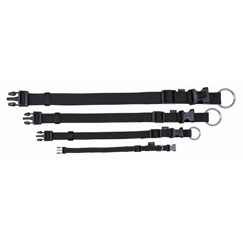 Halsban25mm45-65cm ZWART