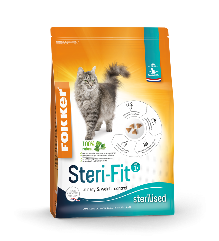 # Fokker Cat Steri-Fit 2,5 kg